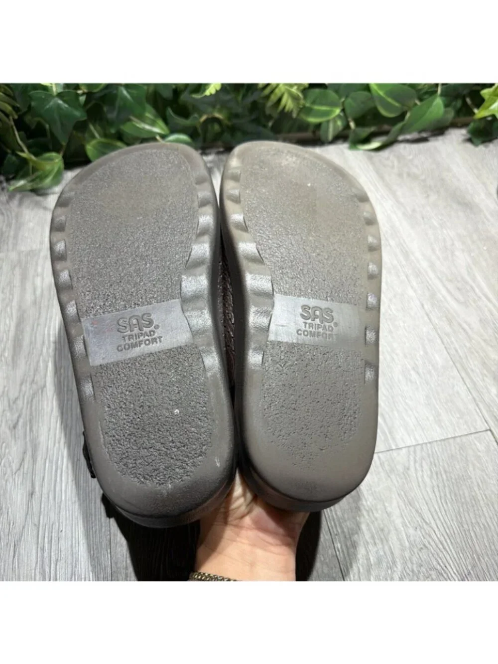 SAS Bravo Sandal Brown Leather 10.5 Wide Men's Shoes Comfort